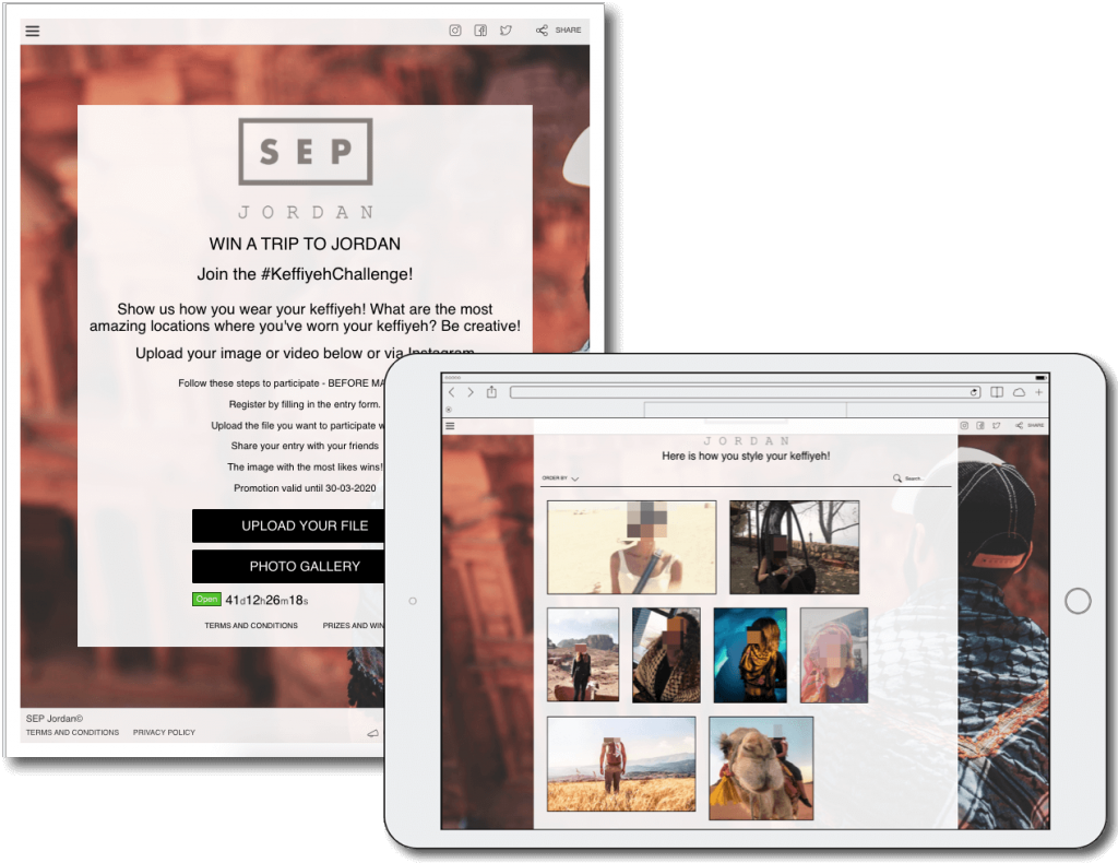 Brand engagement example