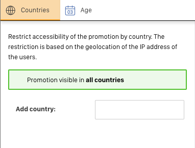 Localization option