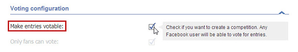 Easypromos - Make entries votable