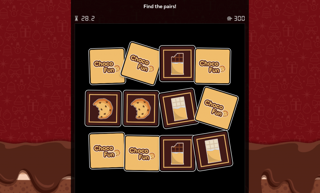 Image of Memory game as an example of gamification in digital media marketing