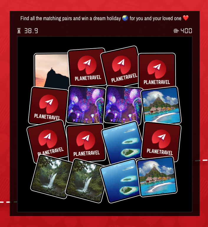 Valentine's Day Match it game