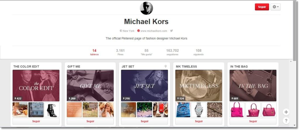 promote your Fashion brand Michael Kors