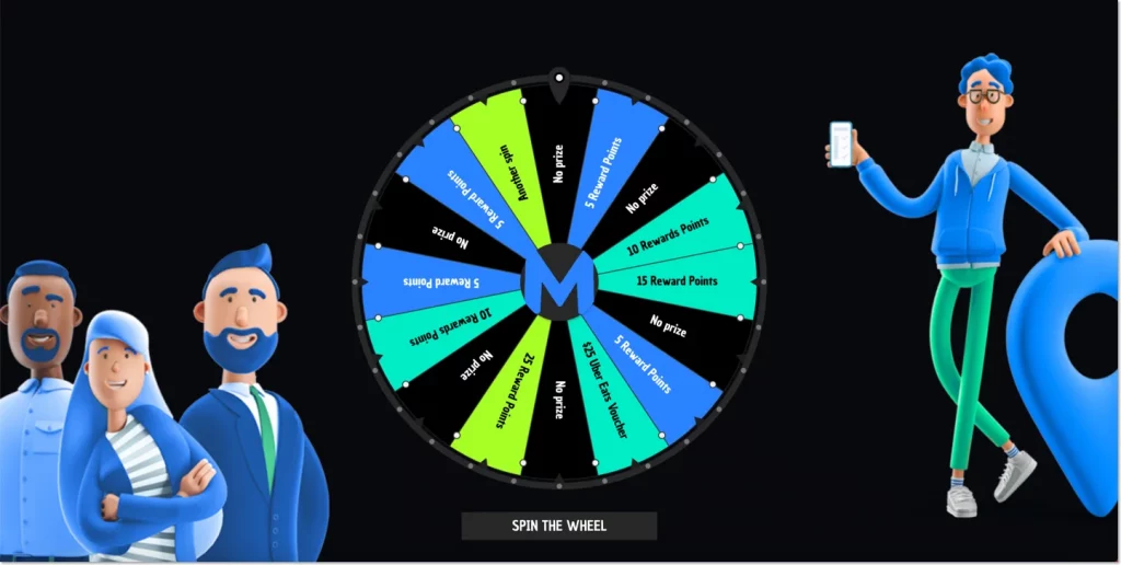 movinghub prize wheel