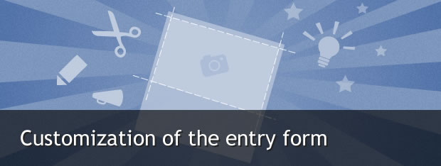 custom entry form