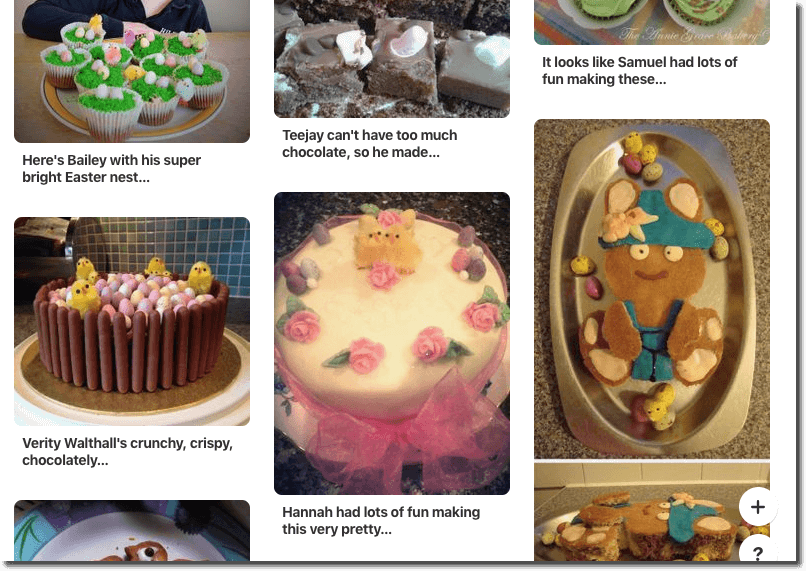 Easter promotion ideas: a Pinterest board collection of Easter recipe competition photos