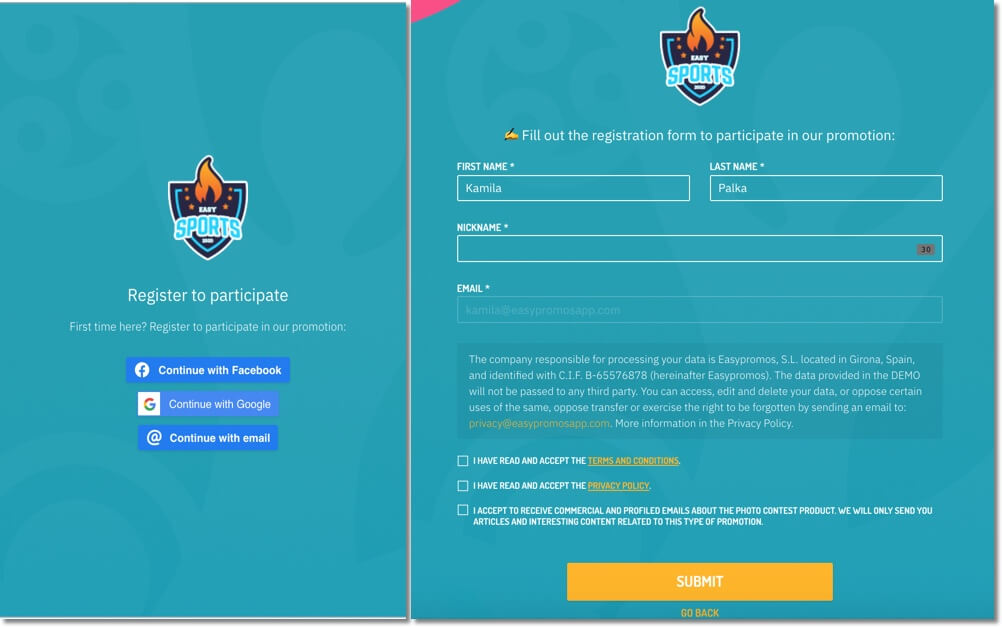 eufa euro tournament bracket registration form