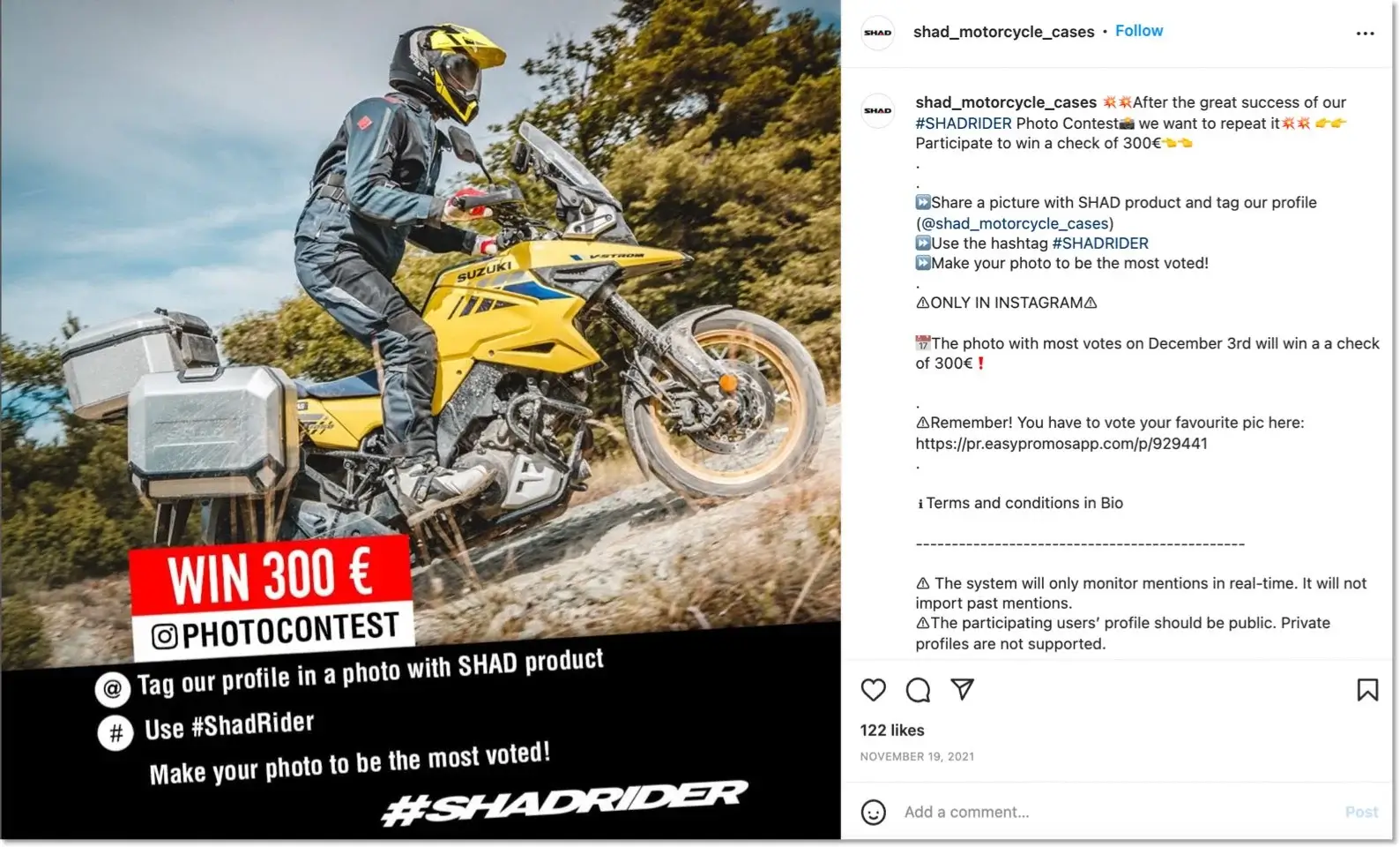example of an instagram hashtag contest app and how to promote it on social media