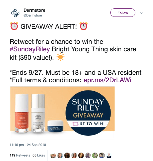 Health beauty Twitter Singles Day