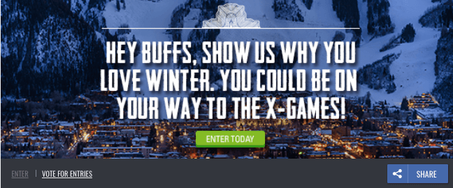 snow winter sports photo contest