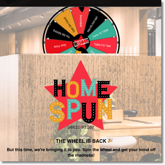 spin the wheel