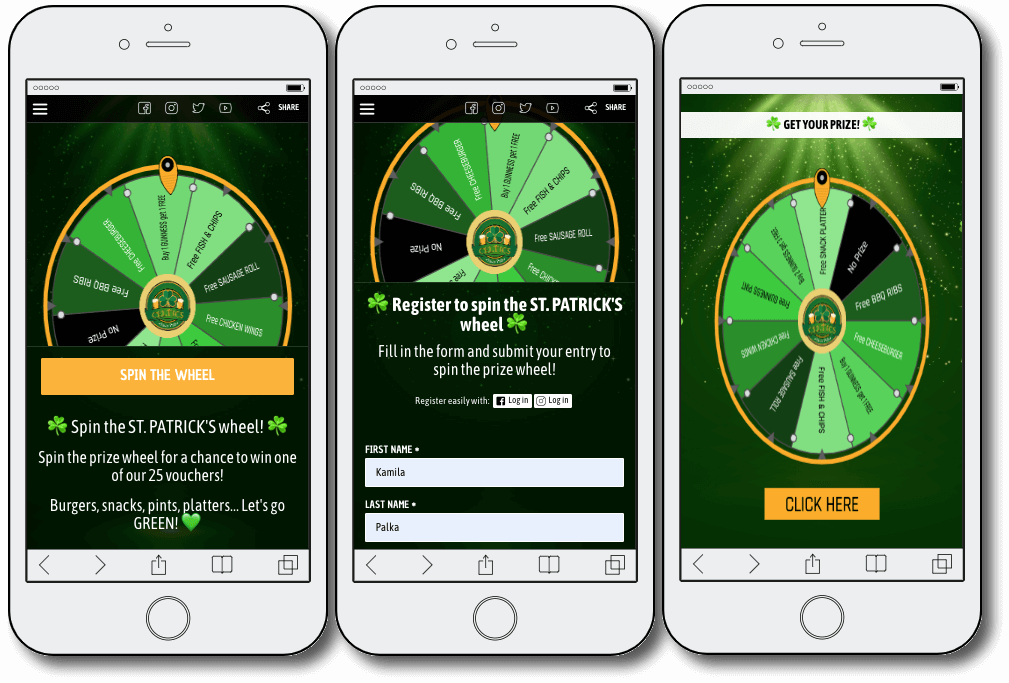 spin the wheel go-to-marekt strategy