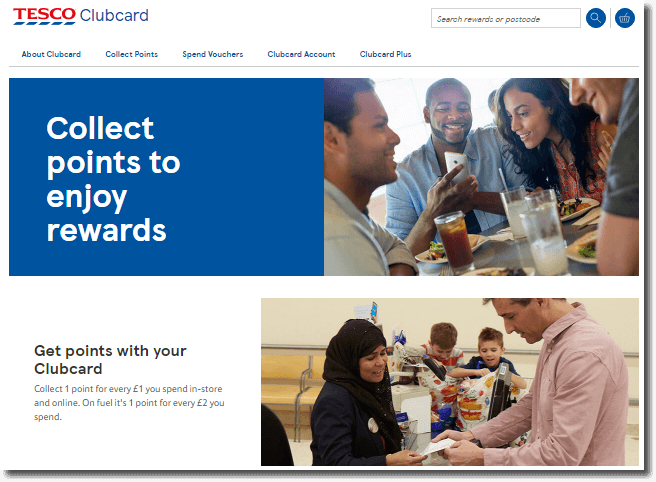 Tesco clubcard as an example of customer loyalty program