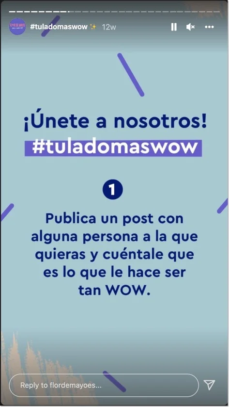 an instagram story promoting an instagram photo contest with an entry form