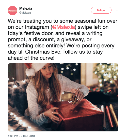 twitter promote Instagram contests