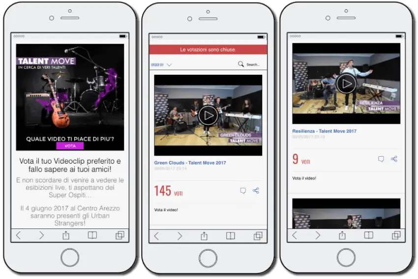 video contests organized with Easypromos