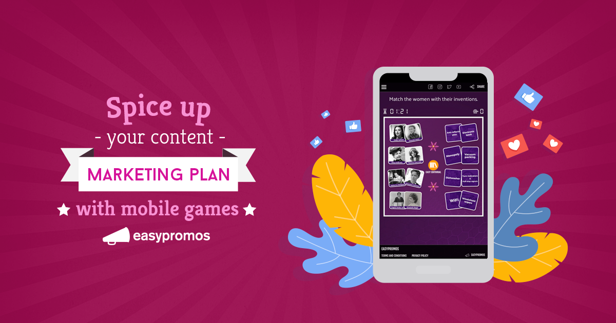 Spice Up Your Content Marketing Plan With Branded Games Easypromos