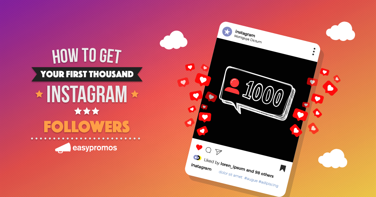 How to get a thousand followers in instagram How to get a thousand followers in instagram