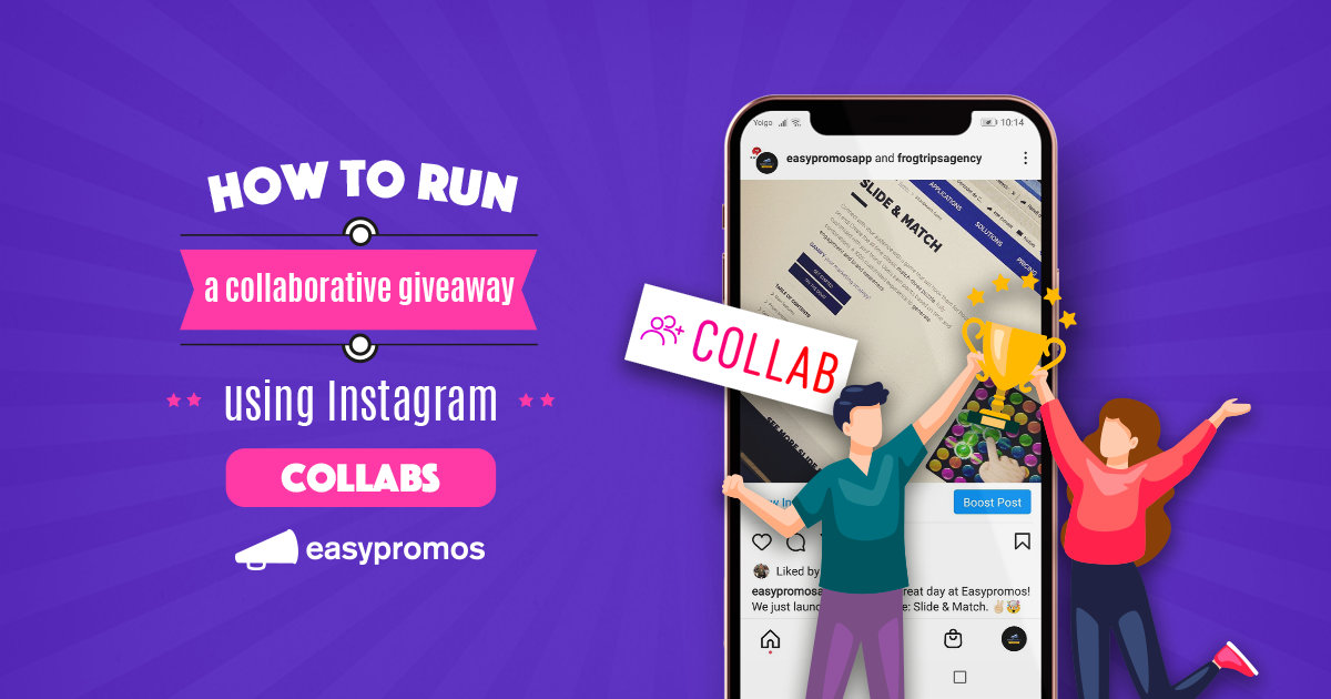 How to Run a Collaborative Giveaway Using Instagram Collabs