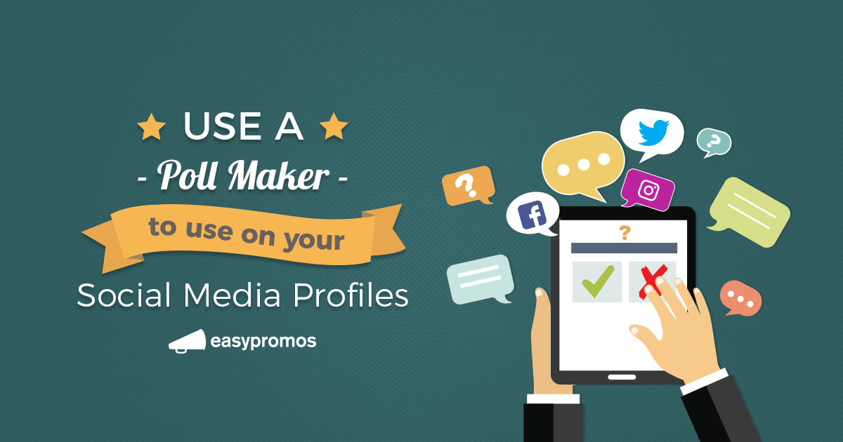 Use A Poll Maker To Increase Engagement On Your Social Media Profiles Ask through polls and obtain interesting data for your brand. use a poll maker to increase engagement