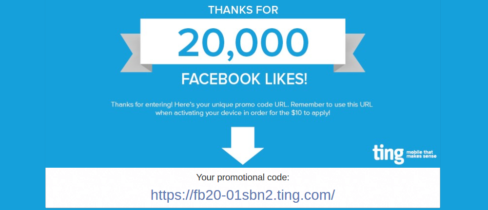 give away promotional codes