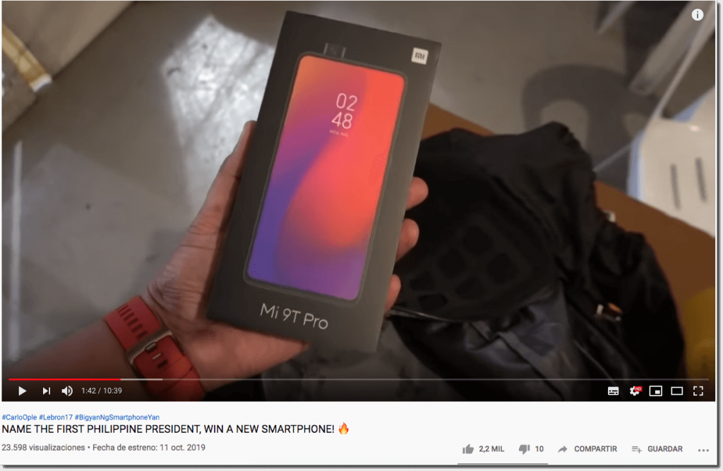 Engagement with social media giveaways