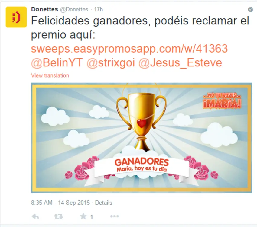 Cómo contactar con los ganadores de un sorteo en Facebook y Twitter