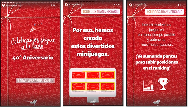 campaña 40 aniversario Alcampo