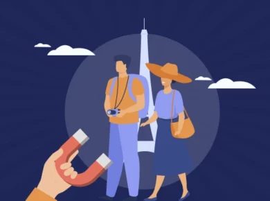 Engage visiting tourists and turn them into leads