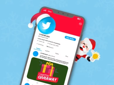 christmas twitter giveaways