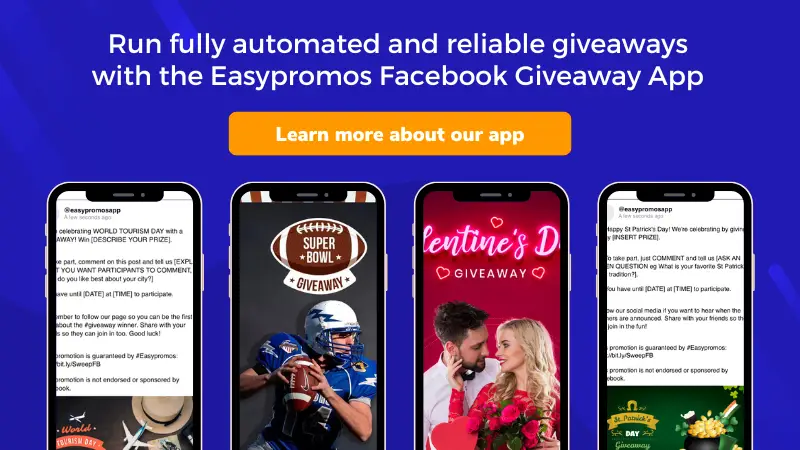 Easypromos Facebook Giveaway