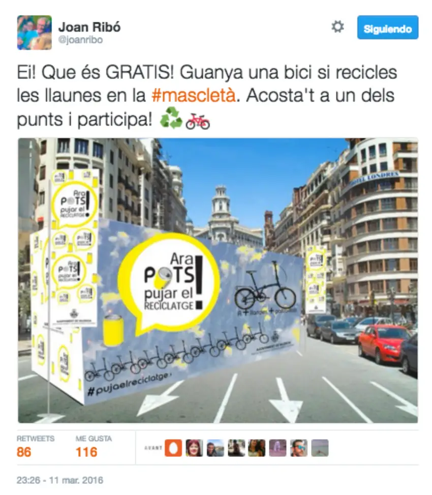 Campaña de concienciación medioambiental basada en una promoción online y offline