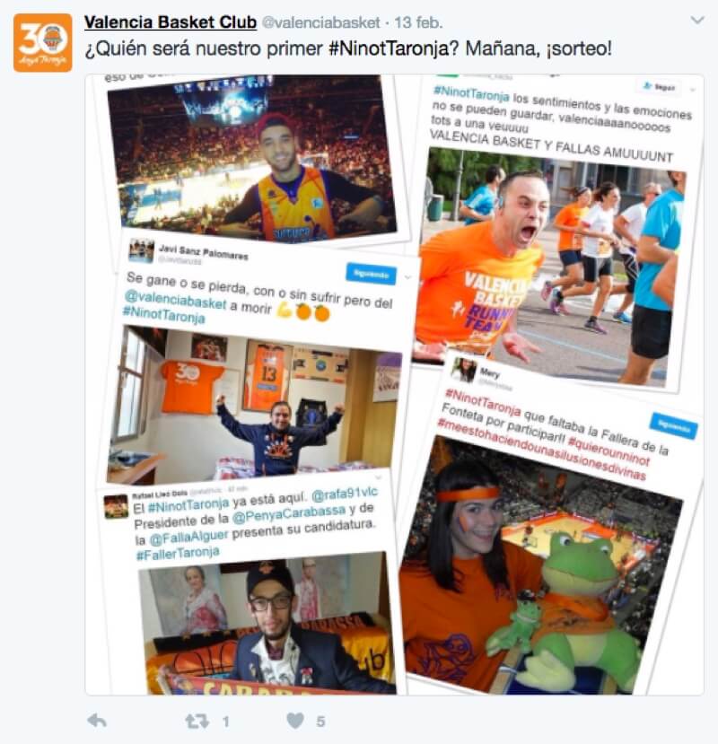 concurso hashtags en Twitter