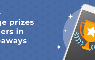 Manage prizes and winners in your giveaways