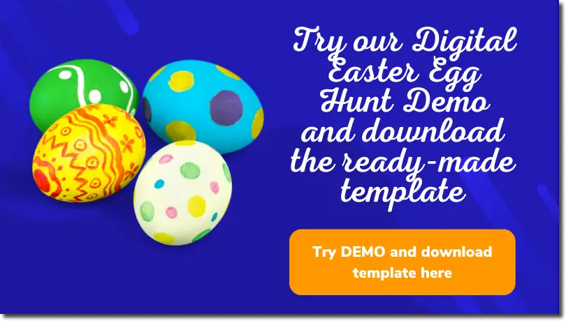 digital easter egg hunt DEMO