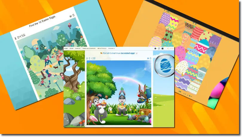 digital easter egg hunt customized examples