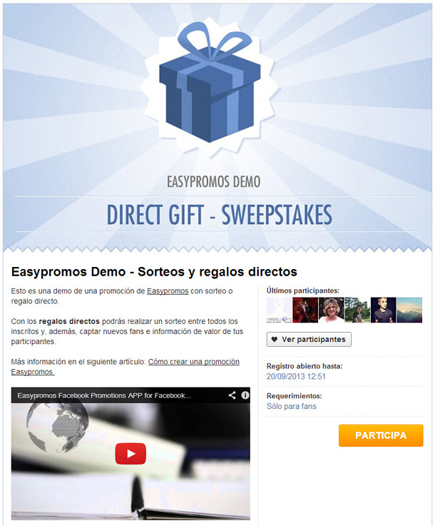 Ejemplo video incrustado descripcion