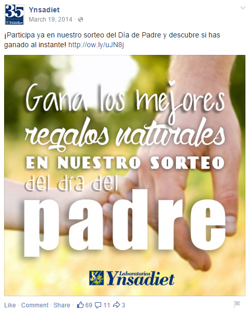 Momento Ganador Dia del Padre - Easypromos
