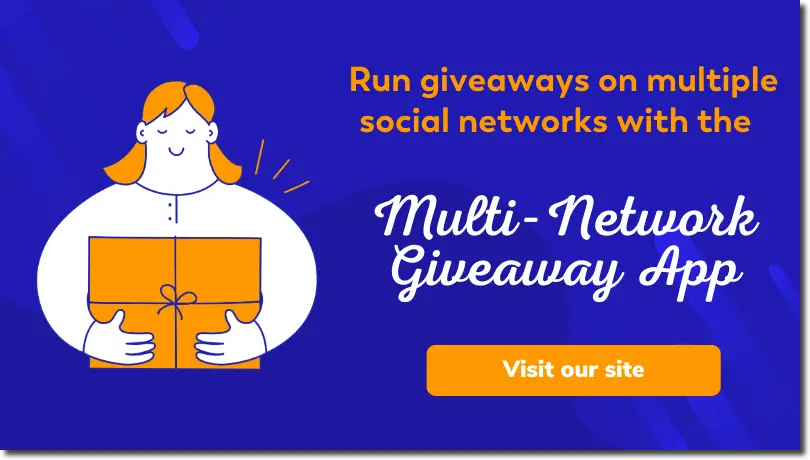 Multi Network giveaway app