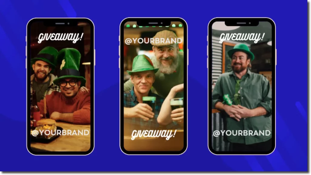 St Patricks Day Contest Ideas: Instagram Stories Giveaway