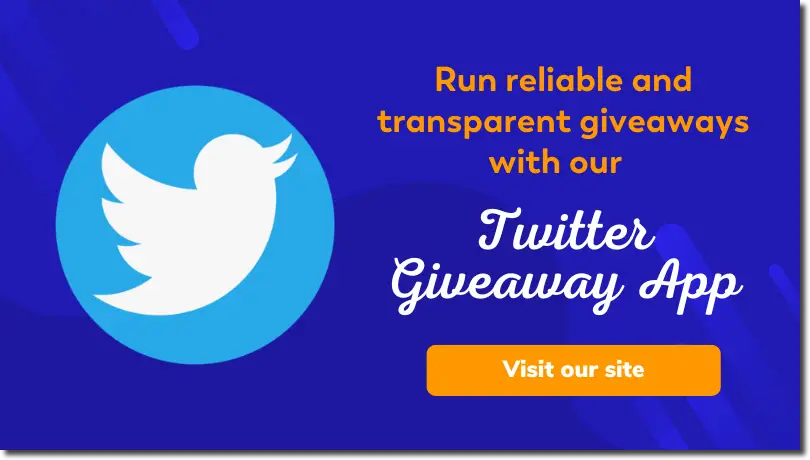 Twitter Giveaway