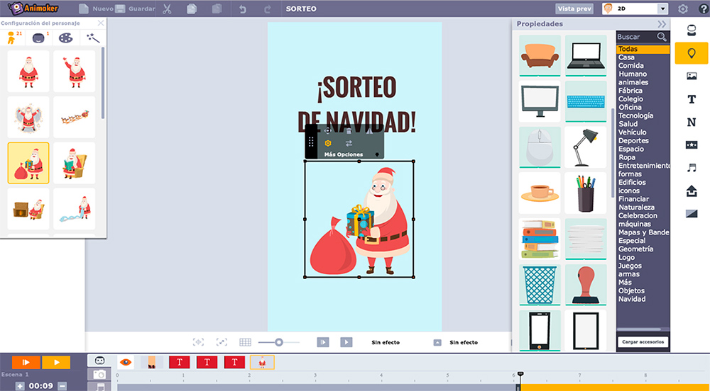 ejemplo herramienta para hacer videos Animaker