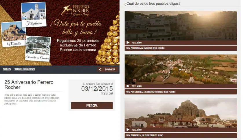 aniversario ferrero rocher