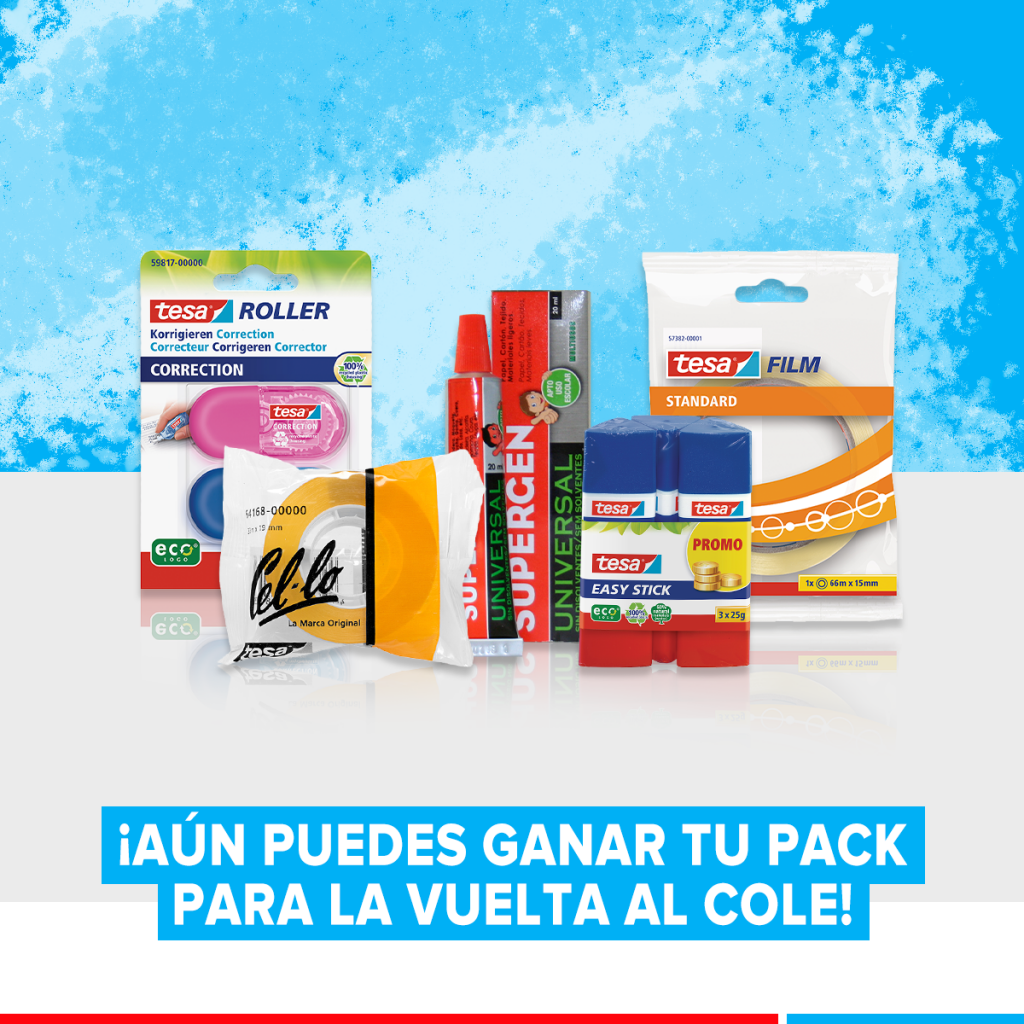 pack premio sorteo vuelta al cole