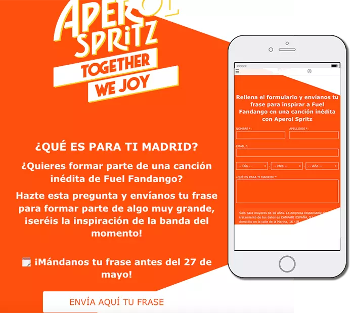 aperol writing contest