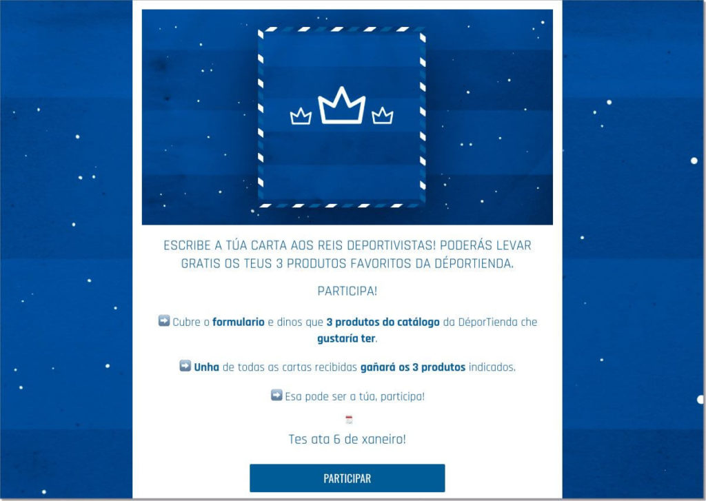 aplicacion online enviar cartas reyes magos