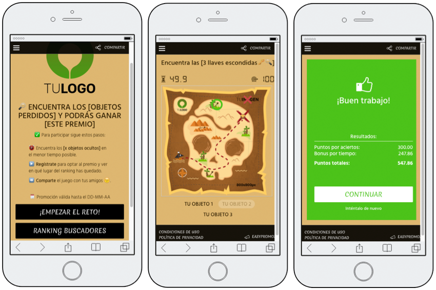 app juego encontrar objetos