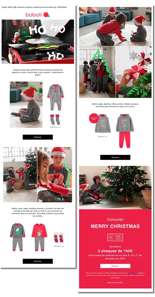 How to promote a giveaway with a newsletter: Boboli