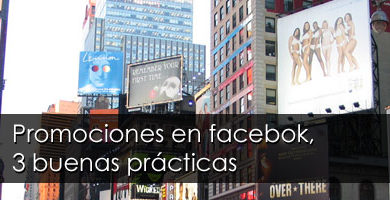 3 buenas practicas promociones Facebook