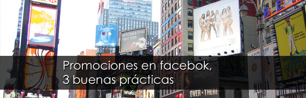 3 buenas practicas promociones Facebook