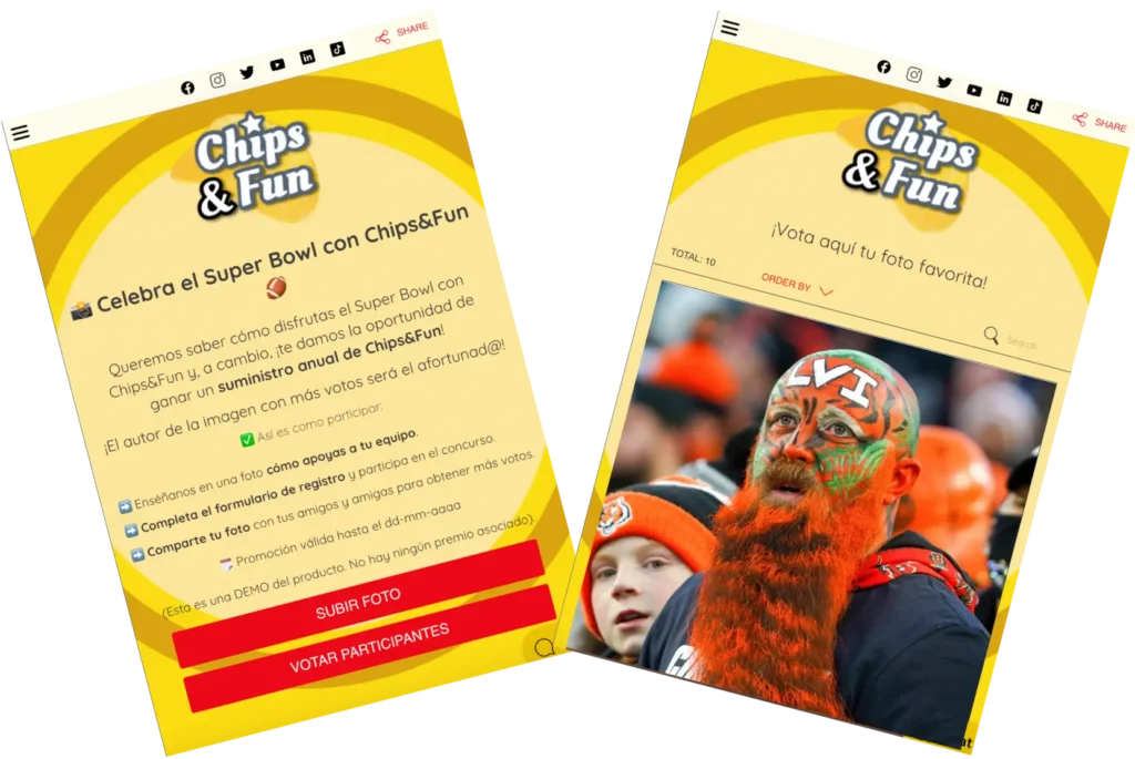 Concurso de Fotos Super Bowl